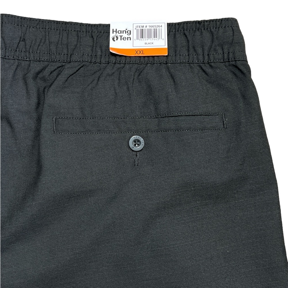Hang Ten Men's Black Pull On Walkshorts Casual Shorts Sz. XXL NWT - Picture 9 of 14